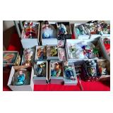 Blown glass Christmas ornaments