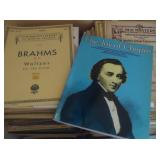 Lots of sheet music