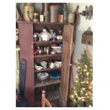 Nice primitive storage cabinet