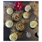 Old buttons, military buttons