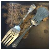 Silver plated utensils