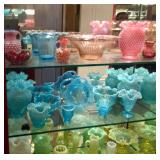 Opalescent glassware