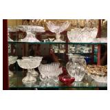 Pressed and cut glass