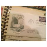First day canceled stamps