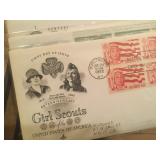 First day of issue stamps