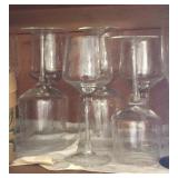 Mid century stemware