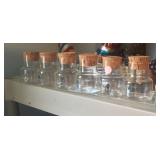 Mid century spice jars