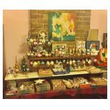 Huge collection of vintage ornaments