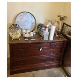 Marble topped dresser