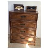 Chest of drawers, retro box phones