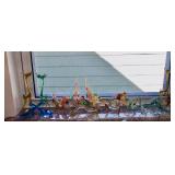 Blown glass animals