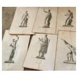 Grecian statue prints