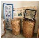 Bamboo baskets