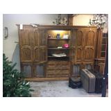 Large clothing cabinet, vanity cabinet
