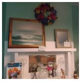 oil paintings mirroes crystal