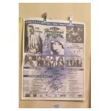Signed posters