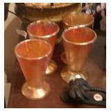 Gold glasses