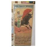 Bull fight poster