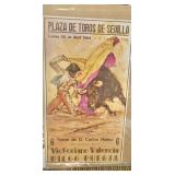 Bull fight poster
