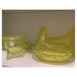 Vaseline/ uranium glass