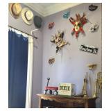 Mardi Gras mask,  ens hats