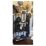 Lots of wide brimmed hats, great for festival season