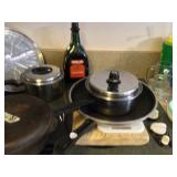 Stainless steel pots with covers