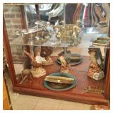 Cedar display cabinet