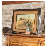 Framed wall art