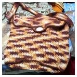 Vintage crochet purse