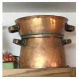 Copper steamer pot