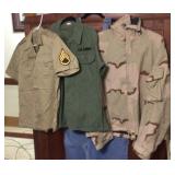 Army uniforms