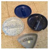 Large ash trays