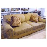 High end upholstered sofa