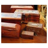 Wooden box collection