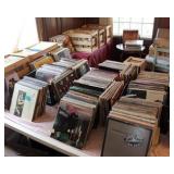 Record albums, ready for purchase