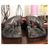 Elephant book ends