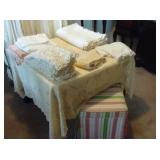 Bedspreads, curtains