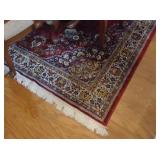 Silk area rug