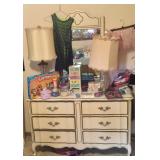 Dresser with mirror