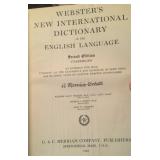 1943 Webster’s unabridged dictionary