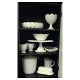 White glassware