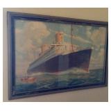 Cruise ship print