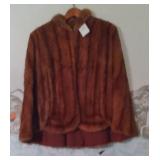 Mink cape
