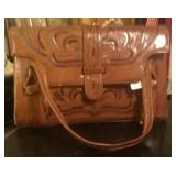 Mexican leather handbag