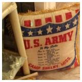 US Army pillow souvenir 