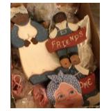 Wooden Mammy figures