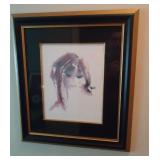 Signed numbered artwork