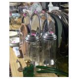 Barber shop sterilizer bottles