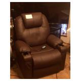 Seat lift chair with massage and heat